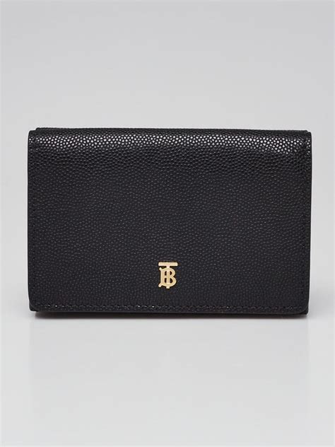 lark wallet burberry|Burberry Black Grainy Leather Lark TB Compact Wallet .